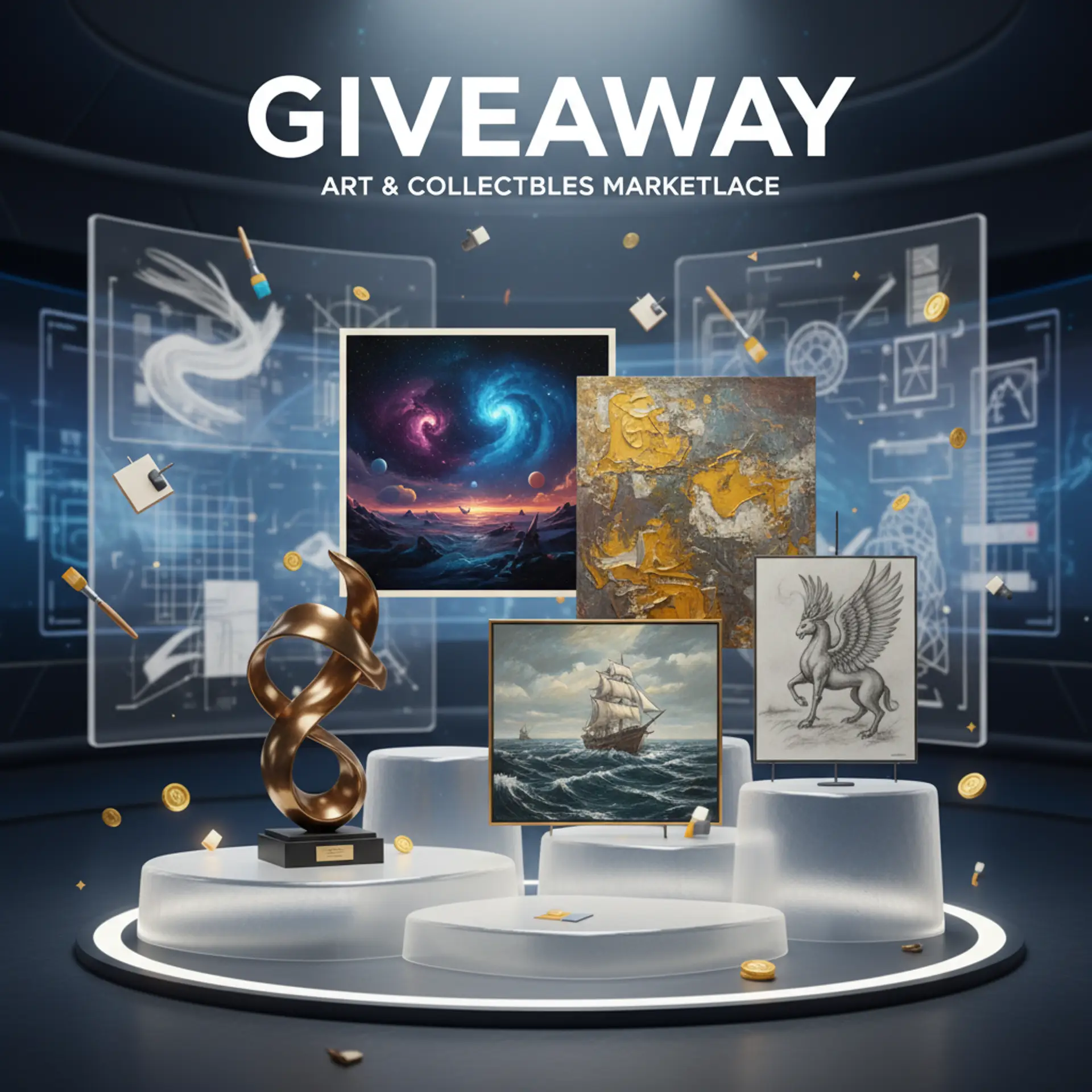 GIVEAWAY - ENTER TO WIN! 🎁🎉🖼️
`