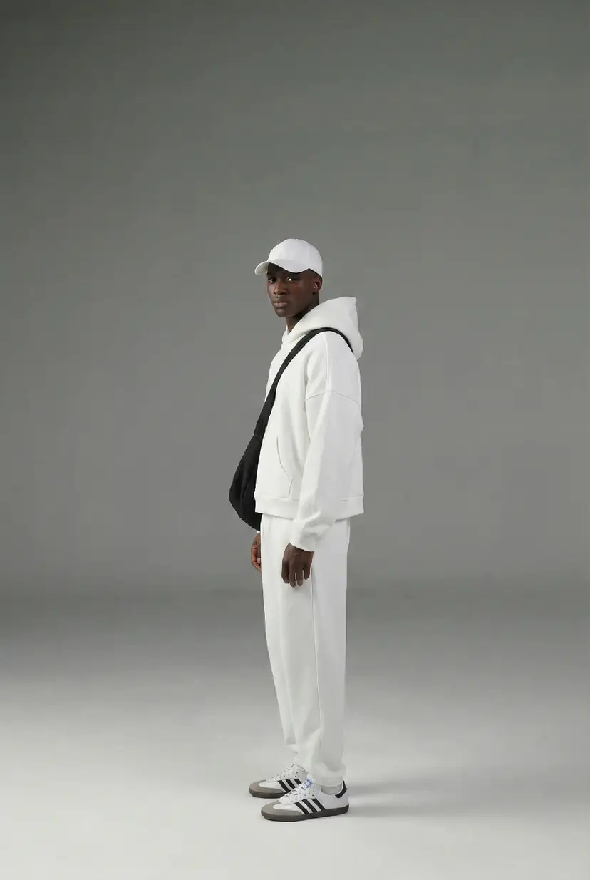 Monochrome athleisure style